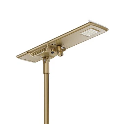 Solar LED -lys med lithiumbatteri